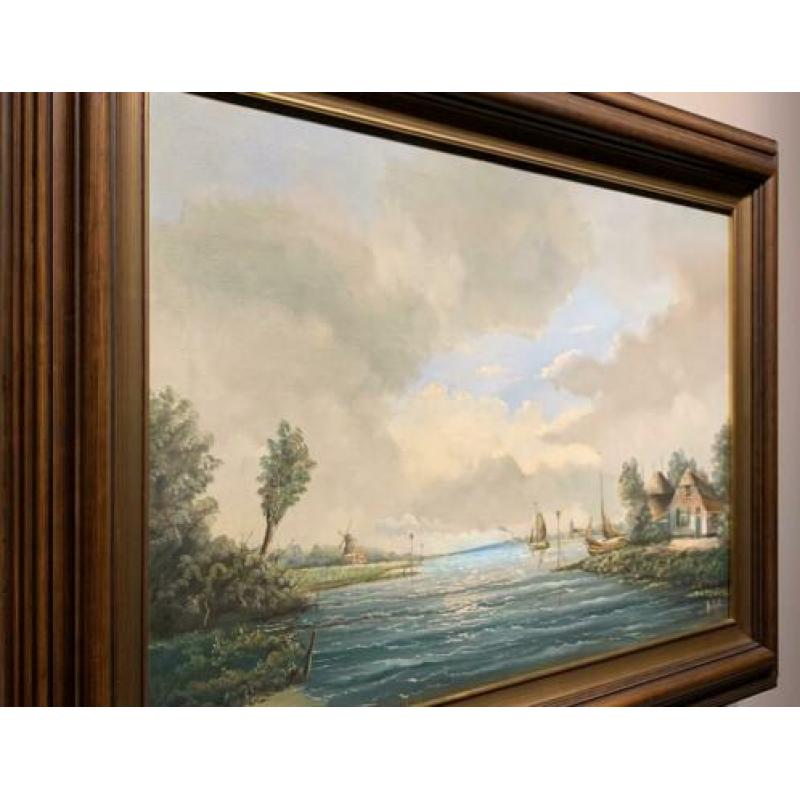 Zicht op de IJssel van D van Dijk