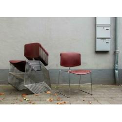 vintage Max Stacker stoelen van Steelcase // nog maar 5 over