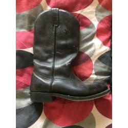 Manfield westernlaarzen maat 42 43 leer