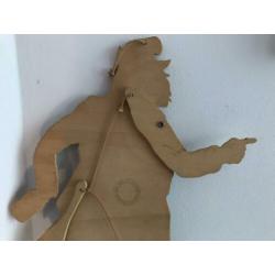 Franse houten trekpop