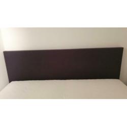 Antraciet grijze boxspring 180x200 in goede staat