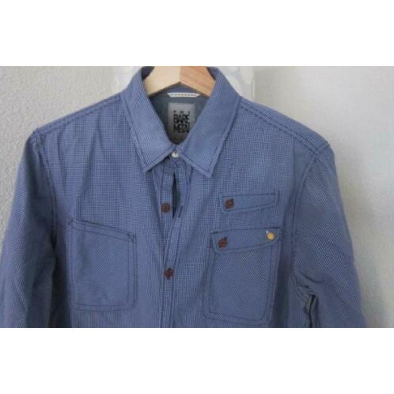 PME Legend pall mall blouse overhemd bare metal paars m