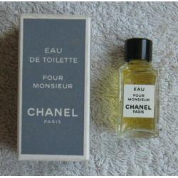 Eau de Toilette pour Monsieur Chanel, 4,5ml -nieuw in doosje