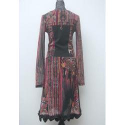 SAVE THE QUEEN jurk met ritssluiting maat M