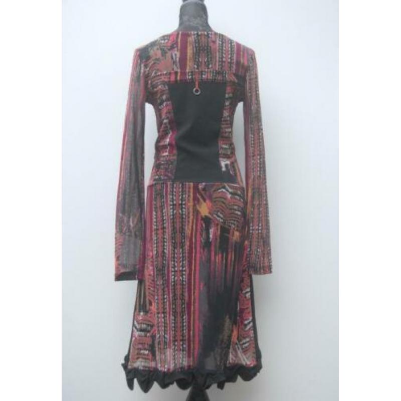 SAVE THE QUEEN jurk met ritssluiting maat M