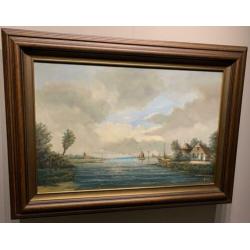 Zicht op de IJssel van D van Dijk