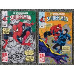 Spektakulaire spiderman comics. 1991. 2 euro per stuk.