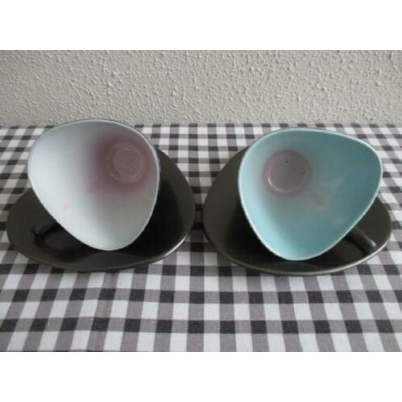 Vintage Kop en Schotels Retro