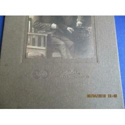 D-041 Antieke studiofoto, militairen WO I