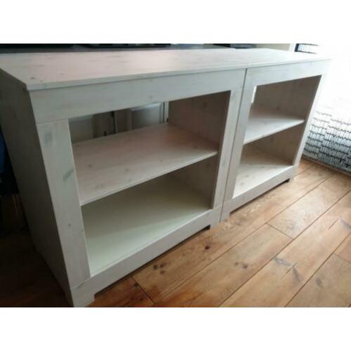 Open kast tv kast tv meubel tv-meubel kastje white wash hout