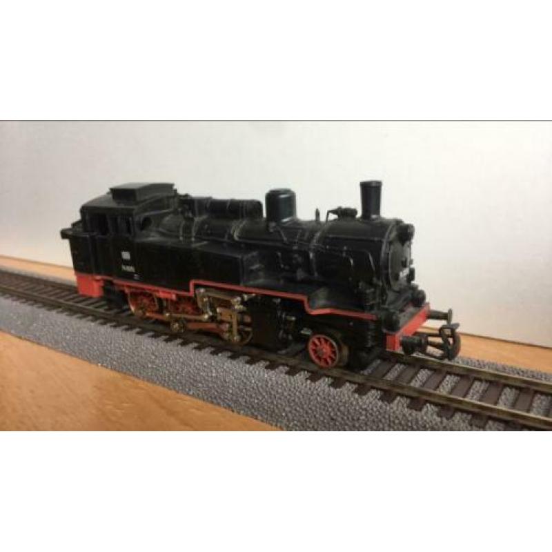 Märklin Stoomlok DB - BR74 1070 (Zwart) - 1:87
