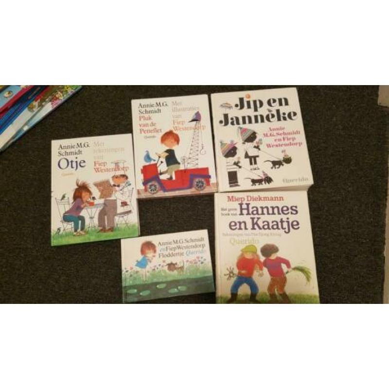 5 Kinderboeken Otje Jip en Janneke Hannes en Kaatje