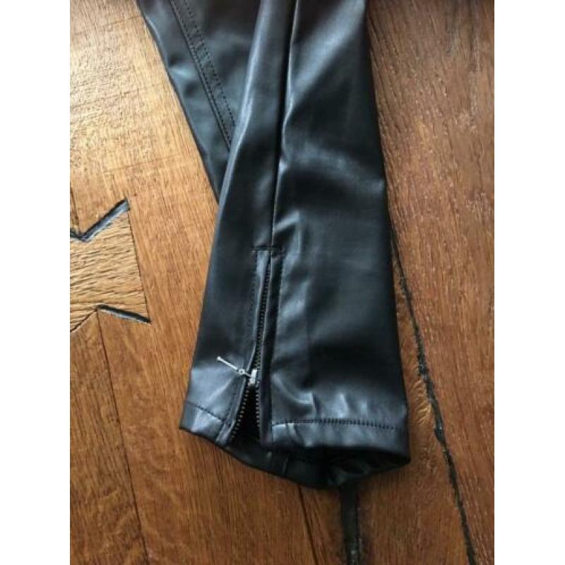 Nep lederen broek maat XL