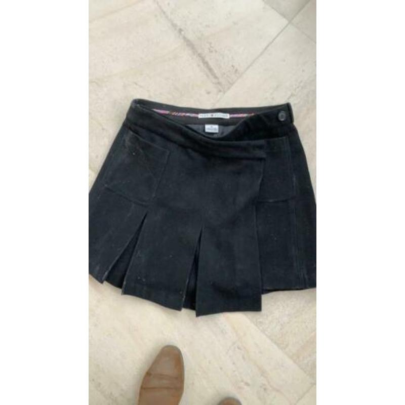 Mooie zwarte wikkelrok tommy hilfiger maat 12 s/m