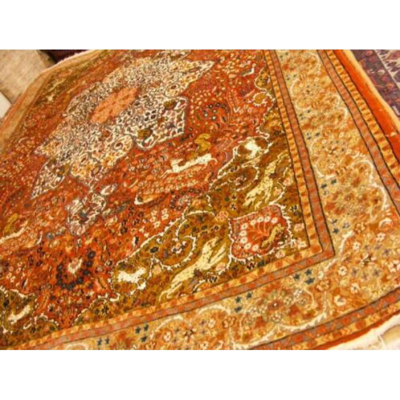 Handgeknoopt Perzisch Tapijt/Kleed Tabriz Maat:1.90X2.75,cm