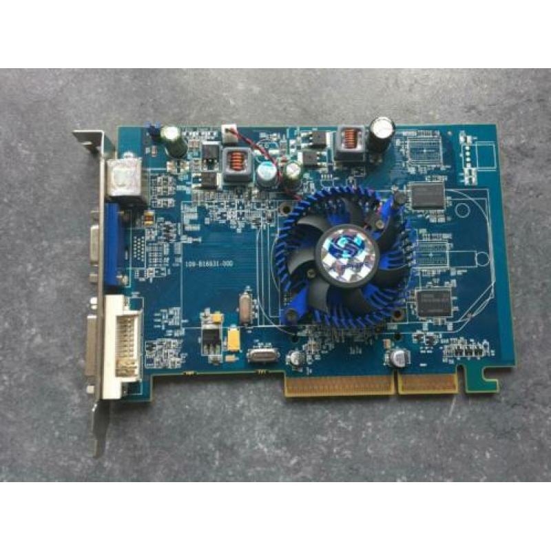 sapphire radeon hd 2400 pro 512mb vga/tvo/dvi agp