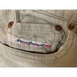 geweldige ribbroek Diesel vintage maat 28
