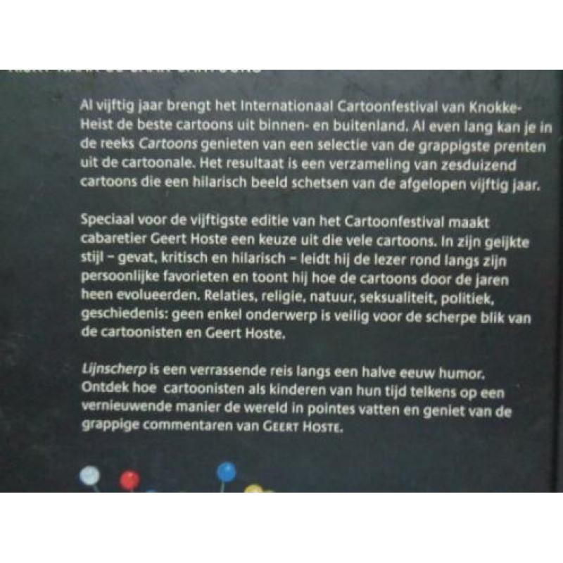 Lijnscherp -Geert Hoste kijkt naar 50 jaar cartoons