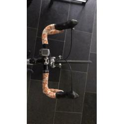 Racefiets, Stevens Stelvio 56cm frame, mat zilver