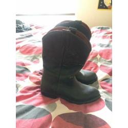 Manfield westernlaarzen maat 42 43 leer