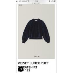 Ganni trui lurex maat 36
