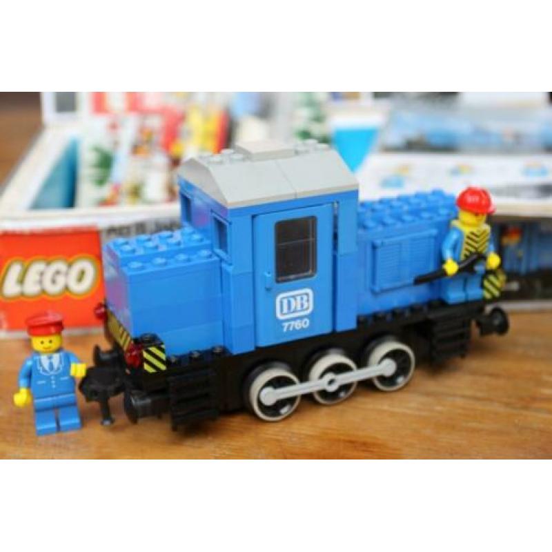 Lego trein 7760 12v 12 volt in deze staat zelden zgan