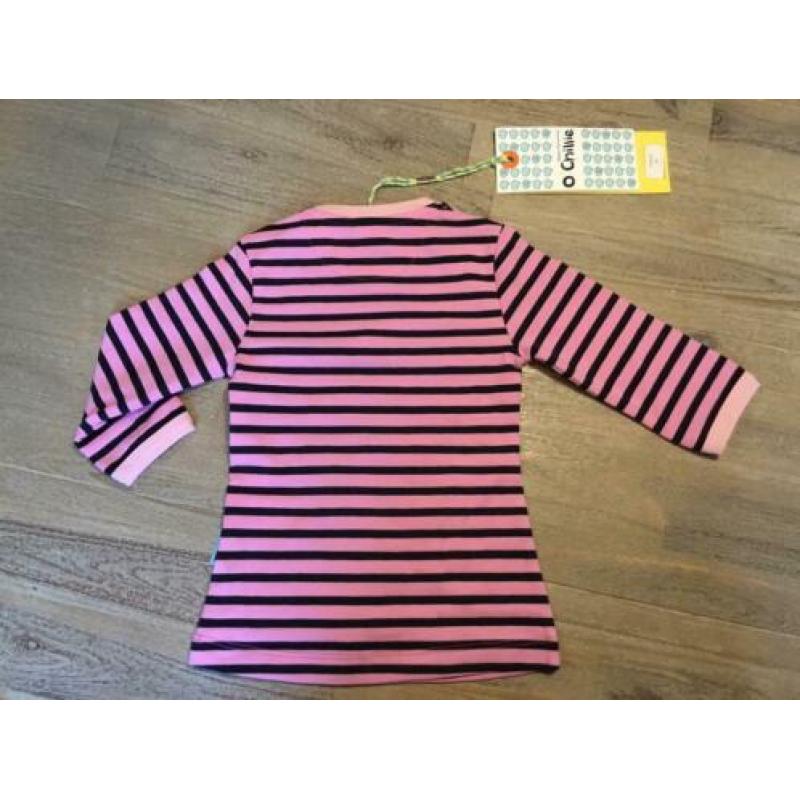Nieuw setje gestreept jurkje en legging O’Chillie 74