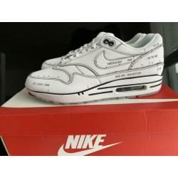 Nike air Max 1 Sketch to Shelf white 42,5/ NIEUW