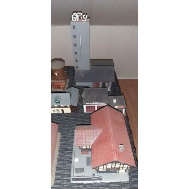 HO / n spoor huisjes decoratie