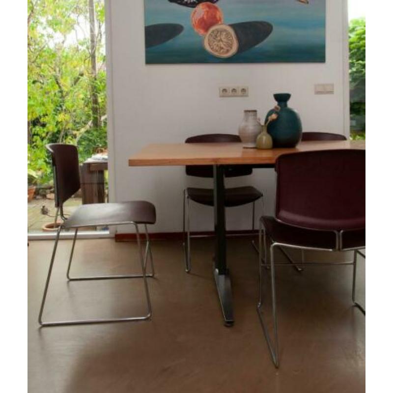 vintage Max Stacker stoelen van Steelcase // nog maar 5 over