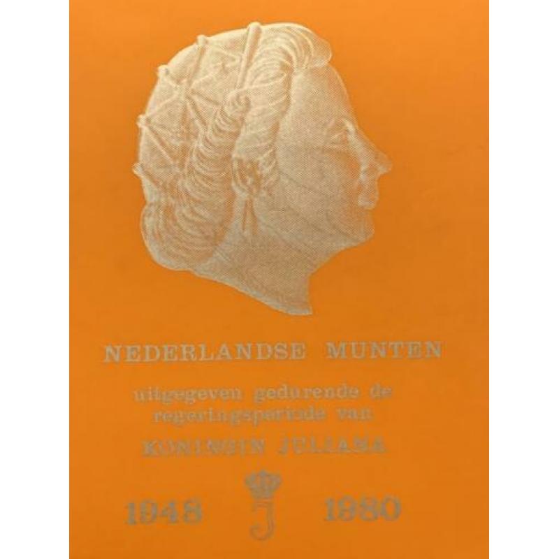 Volledig gevuld muntenalbum Koningin Juliana 1948 - 1980,