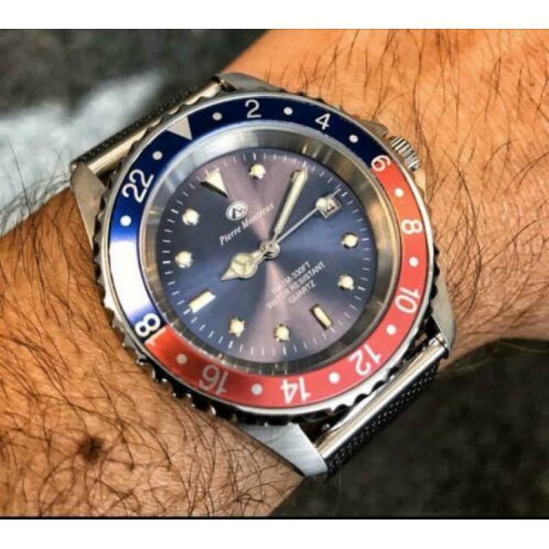 Pierre Montreux uniseks horloge