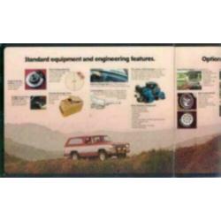 1977 Dodge Ramcharger Brochure USA