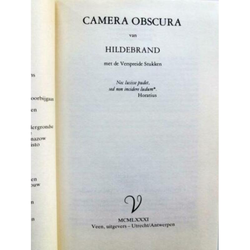 Hildebrand - Camera Obscura (Ex.2)