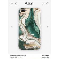 Marble Ideal of Sweden telefoonhoes en ring IPhone 8 Plus