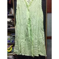 Lime groen tuniek , maat: l