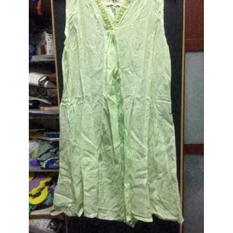 Lime groen tuniek , maat: l