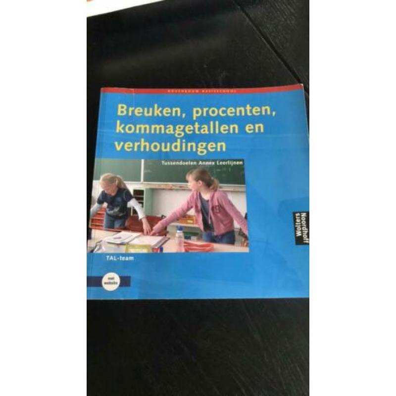 Breuken, procenten, kommagetallen en verhoudingen