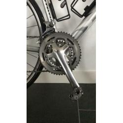 Racefiets, Stevens Stelvio 56cm frame, mat zilver