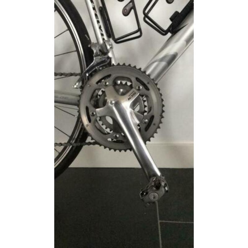 Racefiets, Stevens Stelvio 56cm frame, mat zilver