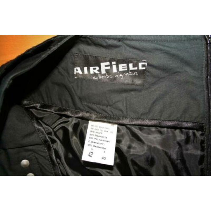 AirField blauw katoen rok mt 42 L