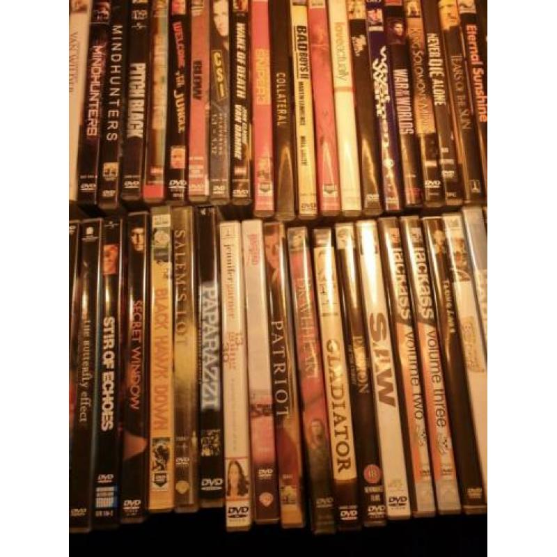 109 dvd film( meeste zijn actiefilms)