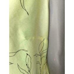 B105 Eugen Klein: geel top blouse Maat42=L