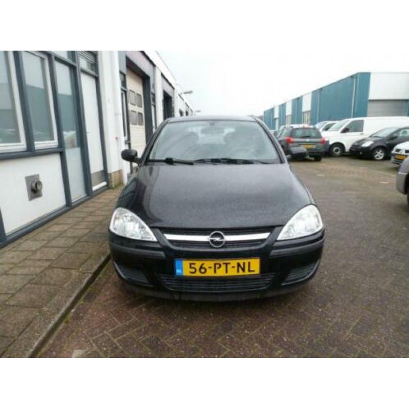Opel Corsa 1.2 16V Twinport 3D 2004 Zwart *APK*FEB*2021*