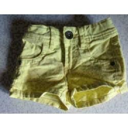 LCKR from lckr with love gele korte broek maat 92