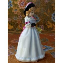 Mooi vintage beeldje uit Engeland Sharon van Royal Doulton.
