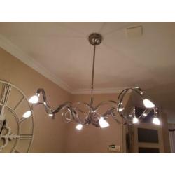 Metalen lamp let