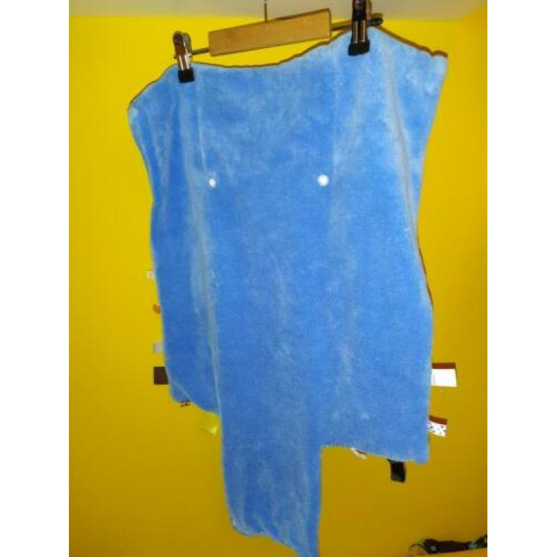 Verschoningsmat snooze baby blauw