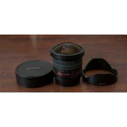 Samyang 8mm f/3.5 UMC fisheye CSII Canon