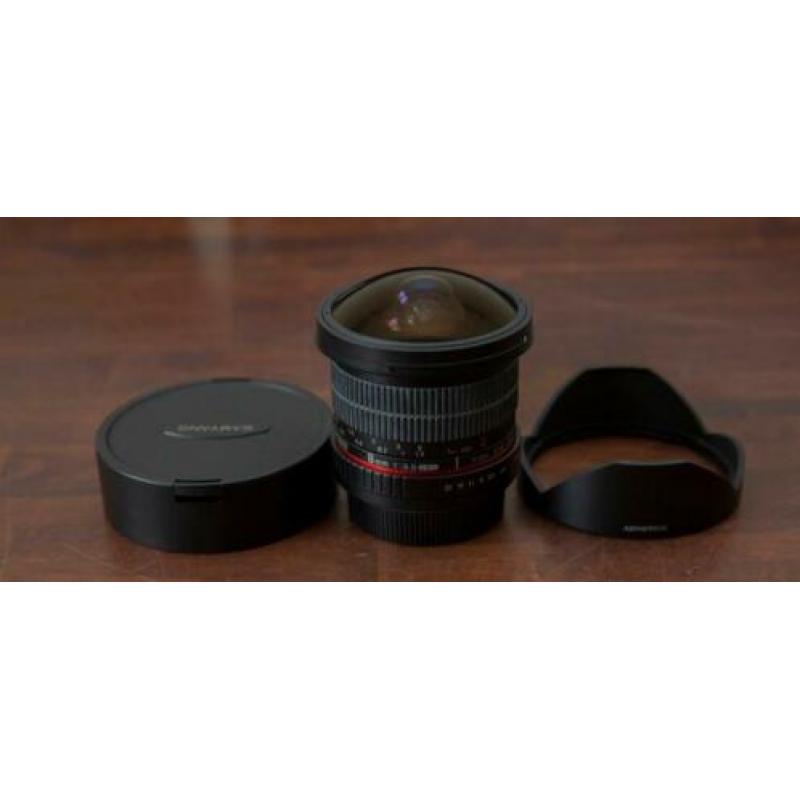 Samyang 8mm f/3.5 UMC fisheye CSII Canon